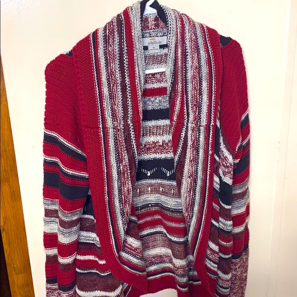 Christmas cardigan.